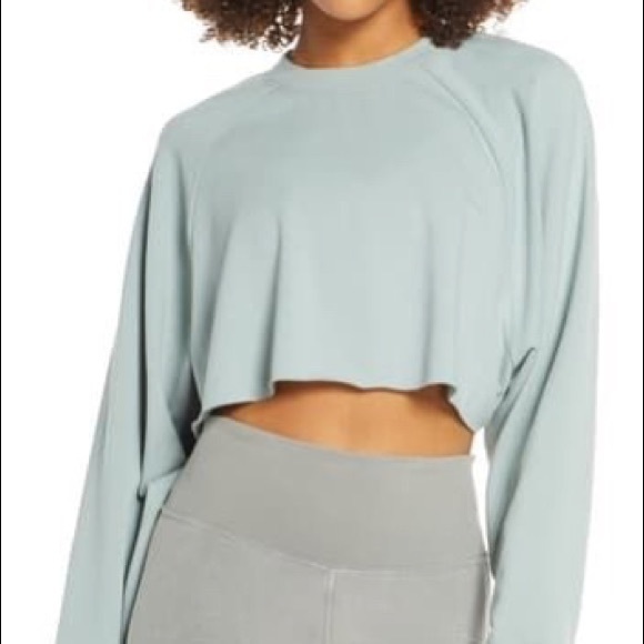 Alo Cropped Sweatshirt